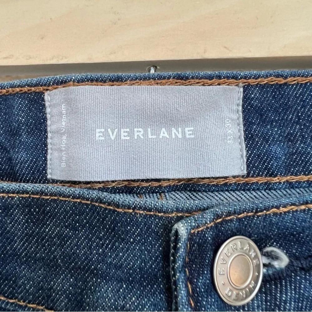 Everlane- Men’s Slim Fit Jeans In Indigo Rinse 33X30